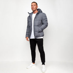 แจ็กเก็ตบอมเบอร์แบบฟองแจ็คเก็ตขนเป็ดสำหรับฤดูหนาวดีไซน์ใหม่โลโก้ออกแบบได้ตามต้องการ - Product Image 3