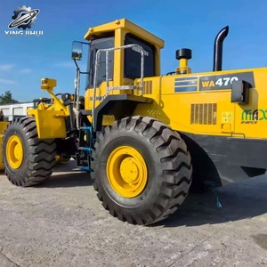 Cargadora de Ruedas Komatsu WA470 Usada, 24 Toneladas, Cucharón de 4.2m³, Marca Japonesa Original, Maquinaria de Construcción de Segunda Mano, Bajo Número de Horas, Certificación CE - Product Image 3