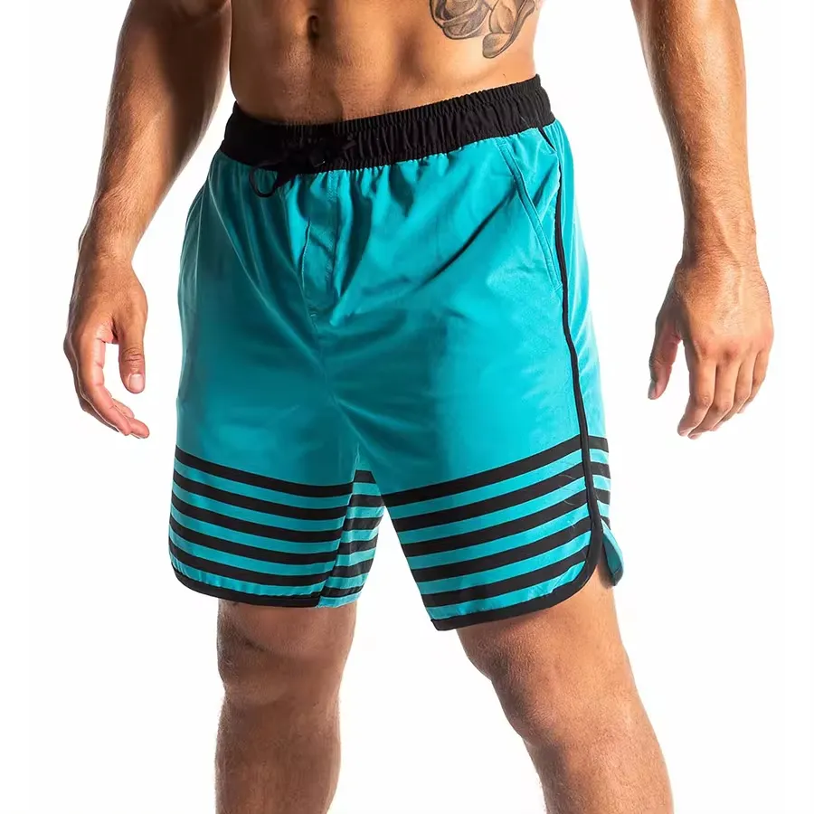 new summer casual cotton shorts for men solid color elastic waist beach shorts men jogging short