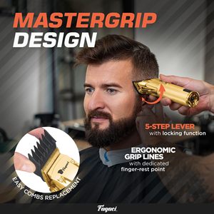 Cortadora de Pelo Profesional Inalámbrica Turbo para Hombre, Corte Preciso, con Batería - Product Image 6