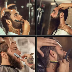 Navaja de Afeitar Recta de Acero Inoxidable con Mango de Madera, Precios Económicos, No Desechable, de IMANS - Product Image 6