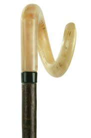 100% Natural Ram Horn Walking Stick Mango Elegante Mejor calidad Bastones para caminar para senderismo y acampar - Product Image 3