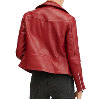 HEXIQON INTERNATIONAL Veste courte d'hiver en flanelle tricotée et cuir de haute qualité pour femmes, fabriquée à la main, taille XL, couleur marron