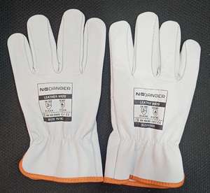 GUANTES CONDUCTOR DE CUERO DE GRANO DE CABRA PARA USO INDUSTRIAL GUANTES DE SEGURIDAD - Product Image 4