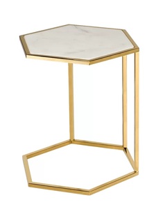 Decoraciones para el hogar, decoración de mesa de mármol de alambre, vajilla, hoteles, restaurantes, artículos para el hogar, decoraciones de mesa auxiliar, Fabricante Mayorista, Exportación - Product Image 4