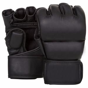 Gants en cuir Ahira Sports MMA - Couleur et logo personnalisables, taille universelle - Product Image 1