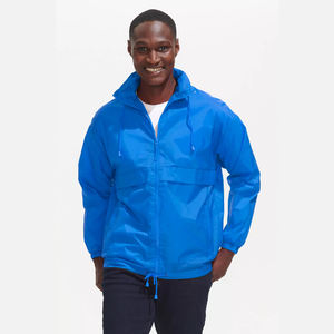 Chaqueta de lluvia cortavientos personalizado transpirable suave Shell personalizado impermeable al aire libre chaquetas de seguridad motocicleta - Product Image 1