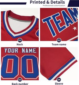 Maillots de football américain personnalisés pour les équipes avec des conceptions sublimées et des informations personnalisées sur les joueurs pour un jeu haute performance - Product Image 4