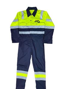 Traje DE SEGURIDAD reflectante de alta visibilidad con tela impermeable duradera y diseño transpirable para ropa de trabajo - Product Image 5