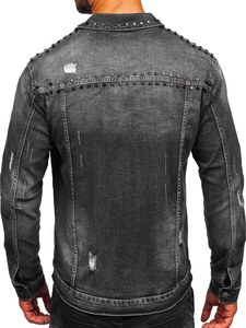 Classic Fit Blue <b>Denim</b> <b>Jacket</b> Trendy Casual Jeans Outerwear Private Label Manufacturing with Custom Logo Options - Product Image 2
