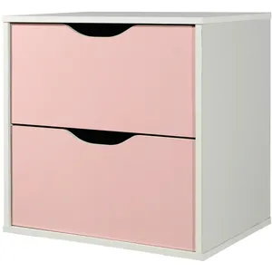 Bedroom <b>Storage</b> Furniture Organizer Chest Closet with 2 Drawers - Product Image 5