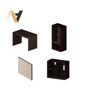 Meubles d'hôtel Heritage Elegance Sleep Inn-Contreplaqué raffiné + HPL Casegoods durables améliorant la chambre d'hôtel-Made in Vietnam - Product Image 3