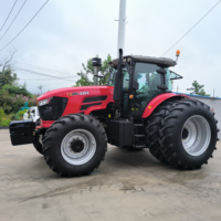 Trattore Agricolo di Alta Qualità 220HP con Trasmissione a Ingranaggi 4WD, Macchinario Agricolo con Motore, Cambio e Pompa per Lavori Forestali e Movimentazione Terra