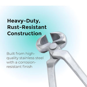 ที่ตัดกีบม้าสแตนเลสสำหรับสัตวแพทย์ สำหรับดูแลกีบม้า ทนทาน ใช้ในงานตัดแต่งกีบม้า มีขนาดและคุณภาพตามสั่ง - Product Image 4