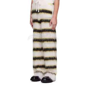 Pakistan fait pas cher prix couleur contraste hommes Moahir pantalon haute qualité confortable pantalon pour hommes - Product Image 5