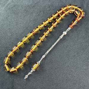 ลูกประคำมุสลิมแท็บบิห์ลูกปัดอธิษฐานมุสลิมลูกประคำสวดมนตร์ - Product Image 1