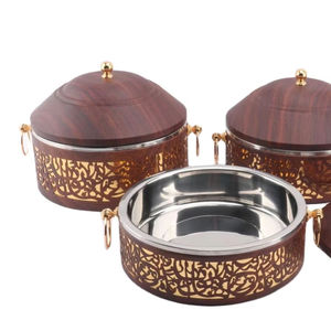 Trending Food Warmer Catering Party Luxury Chafing Dish Stainless Steel Latest Hot Food Server - Product Image 4