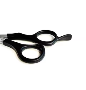 ANAAIF Ensemble de ciseaux à cheveux droits de 5.25 pouces lame en acier inoxydable VG10 avec poignée en plastique à vis réglable à pointe pointue - Product Image 3