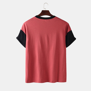 เสื้อยืดพิมพ์ลายกราฟิกสำหรับผู้ชาย,เสื้อยืดซักด้วยกรดเศร้าวินเทจพิมพ์ลายผ้าไหมสำหรับผู้ชายเสื้อยืดขนาดใหญ่ - Product Image 2