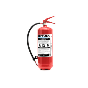 Extincteur à poudre sèche en aluminium portable EMME ANTINCENDIO 6 kg de haute qualité EN 3-7 Fabriqué en Italie Clip de cylindre - Product Image 3