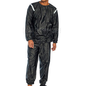 Fitness Wear Men <b>Sauna</b> <b>Suit</b> Solid Color Men <b>Sauna</b> <b>Suit</b> Fashion Wear Slim Fit Men <b>Sauna</b> <b>Suit</b> - Product Image 1