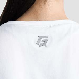 Camiseta Corta Blanca para Yoga Active Shape - Product Image 6