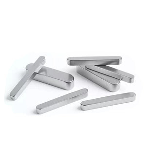 Chaveta paralela tipo A de acero inoxidable 304, chaveta cuadrada de acero al carbono DIN6885 GB1096 M3 M4 M5 para eje/varilla - Product Image 1