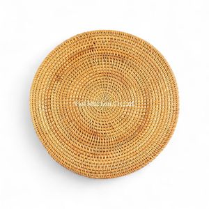 Mantel Individual de Ratán Hecho a Mano de Primera Calidad, Hecho de Fibra Natural para Uso en Mesa de Comedor en el Hogar, Restaurante y Hotel - Product Image 1