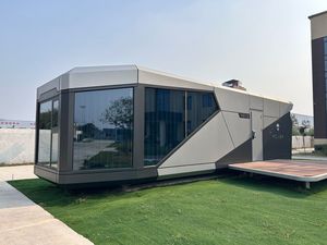 Maisons préfabriquées de luxe, maisons modulaires isolées modernes pour l'extérieur, maisons conteneurs, capsules spatiales, maisons mobiles - Product Image 5