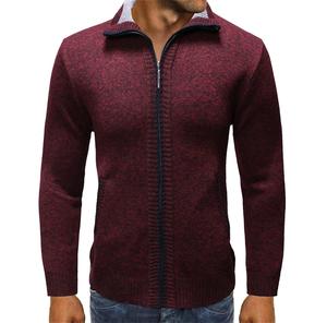 Suéteres de hombre de cuello alto personalizados de alta calidad, transpirables, nuevo diseño, diferentes colores, suéteres de invierno para hombre al por mayor - Product Image 2