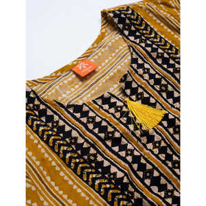 Camisón Largo Evolve para Mujer, 100% Algodón Estampado, Ropa de Dormir Súper Cómoda, Estilo Casual con Cierre de Botones, Talla XS para Verano - Product Image 1