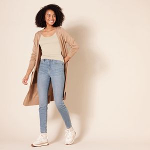 Camiseta sin Mangas Fluida para Mujer, Tejido Suave, Transpirable, Ligera, Sensación Ligera, Elástica, Movimiento Fácil, Forma Moderna, Tacto Suave, Costura Duradera - Product Image 5