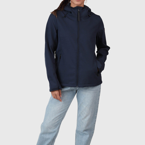 Veste de sport softshell légère pour homme, style streetwear, imperméable, coupe-vent, col à capuche, usage extérieur en hiver - Product Image 5