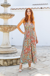 Nuevo vestido tradicional de verano para mujer con arrugas de algodón - Product Image 5