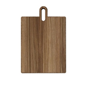 Tabla de Cortar de Madera Maciza con Acabado Oscuro y Mango |   Tabla de Cortar de Madera Resistente para Cocina, Hotel, Restaurante, Uso en Exportación - Product Image 2