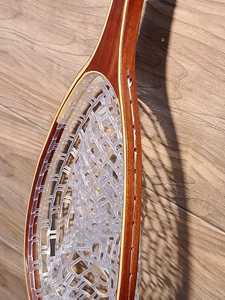 Foldable 79.5cm Silicone Mesh Fishing Net With Lock Switch Belt Clip Bass Trout Boat N02 Fishing Landing Net
