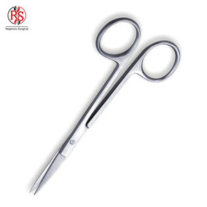 Ciseaux Iris de Qualité Supérieure Polissage Miroir Ciseaux Iris pour Procédures Ophtalmiques Délicates - Product Image 2