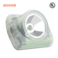 Lampe frontale sans fil WISDOM 4A avec fonction de banque d'énergie et certification connexe
