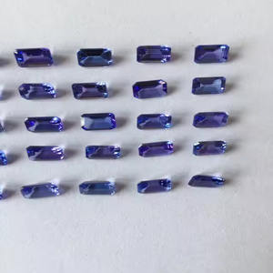 AAA พลอย tanzanite ทรงหลวม7X5มม. ได้รับการรับรอง IGI สีธรรมชาติสีฟ้าแวววาว - Product Image 5