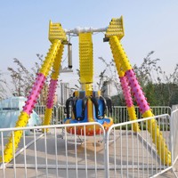 Manège à basse vitesse Nova Rides SP-CG, petite balançoire pendulaire, attraction familiale pour parc d'aventure et aire de jeux, manège pour adultes