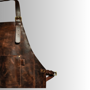 Delantal de Cuero Vacuno Genuino con Logotipo y Color Personalizados, Multiusos, Resistente, Unisex, Se Acepta OEM/ODM, Alif Trend ATFLA-316 - Product Image 4