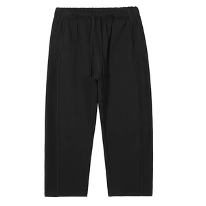 Ensemble de survêtement unisexe en molleton imprimé respirant de poids moyen, avec sweat à capuche zippé oversize et pantalon de survêtement à jambes larges, style streetwear minimaliste - Product Image 4