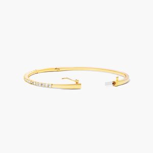 สร้อยข้อมือเพชร Baguette Lane เครื่องประดับหรูหราและหรูหรา - Product Image 2
