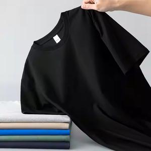 Camiseta Vintage de Lona Gruesa con Estampado Personalizado, Algodón/Bambú, Corte Regular, Talla Personalizada para Hombre, Lavada, Desgastada, Ecológica - Product Image 1