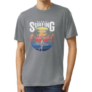 เสื้อทีเชิ้ตลำลองอัจฉริยะของผู้ชายแบบถักมียี่ห้อขนาดใหญ่พิเศษระบายอากาศได้ดีสีพื้นแบบกำหนดเองผลิตในบังคลาเทศ - Product Image 5