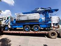 Nouvelle Foreuse de puits d'eau montée sur camion de marque PRL de qualité supérieure, pour forage de 400-450 mètres, diamètre max. du trou de forage 600 mm, facile à utiliser, en promotion