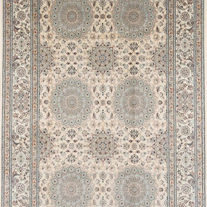 Elegante conjunto de alfombras persas anudadas a mano Nain 6La artesanales-tejidas a mano hechas a mano con artesanía - Product Image 1