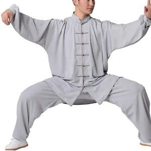 Uniforme de Artes Marciales de Kung Fu Personalizado, Elástico, Transpirable y Ligero para Unisex, Venta al por Mayor - Product Image 4