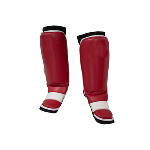 Espinillera protectora de boxeo para adultos con logotipo personalizado, Espinillera de cuero EVA, Material PU, protector de empeine, almohadillas para piernas para entrenamiento deportivo, Boxeo MMA - Product Image 1