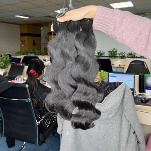 Extensiones de Cabello Humano Virgen Remy al por Mayor - Cabello Vietnamita Virgen con Ondas de Agua, Super Doble Trama, Modelo Genius - Product Image 1